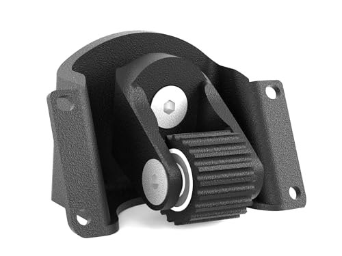 Classic3DParts Drehbares Hinterrad kompatibel und passend für Gardena, Husqvarna, Flymo Rasenmähroboter | reibungslos drehbar | Rasen schonend | Rasenmäherrad aus witterungsbeständigen PETG
