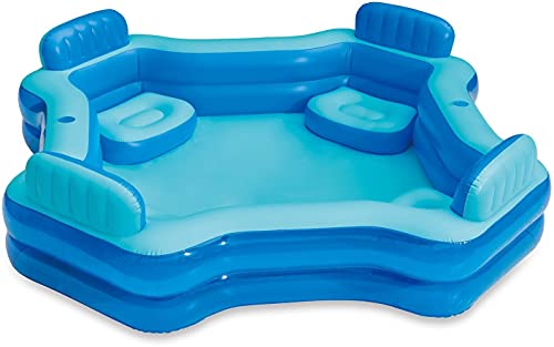 Summer Waves Jumbo Familienpool Deluxe Komfort 267 x 267 x 66 cm