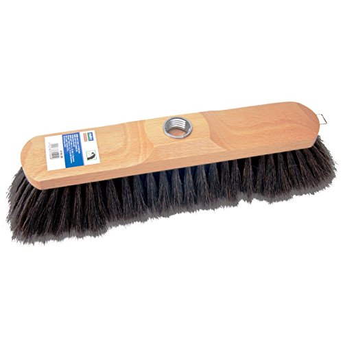 Profi Zimmerbesen reines Roßhaar naturfarbig lackiert 28 cm