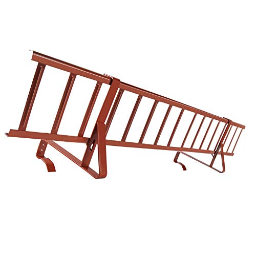 Schneefanggitter 3,00 m Set - ZIEGELROT - RAL 8004