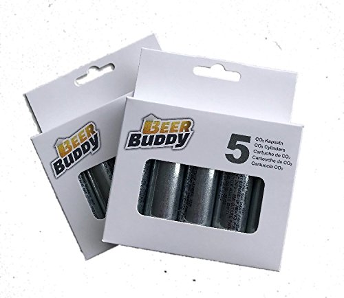 Beer Buddy Co2 Kapseln 10 Stück (16g mit Gewinde)