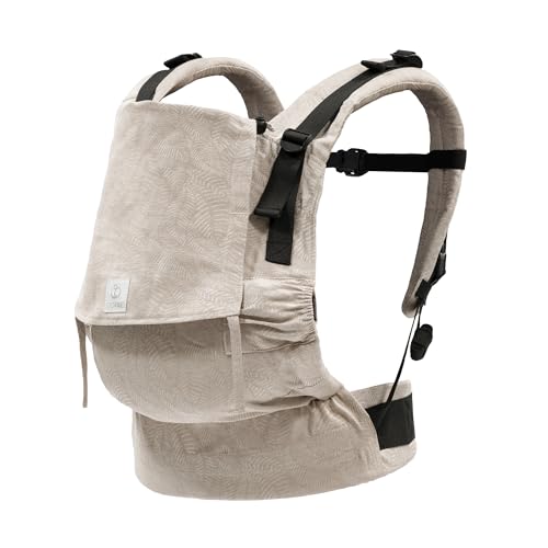 Stokke Limas Babytrage Flex, Floral Beige (OCS) - Full Buckle Babytrage - Drei Trageoptionen - Sicher für Babys von 1 Monat / 4 kg bis 20 kg