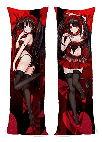 Date A LIVE Tokisaki Kurumi Pillow Case Cover 150x50cm(59in x 19.6in) Pillowcase