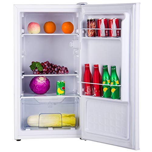 Amica Vollraumkühlschrank nur 45cm breit 61L Bürokühlschrank Weiß VKS 351 116 W