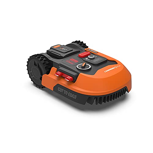 WORX Landroid PLUS WR167E Mähroboter für Gärten bis 700 qm mit WLAN, Bluetooth und schwimmendem Mähdeck