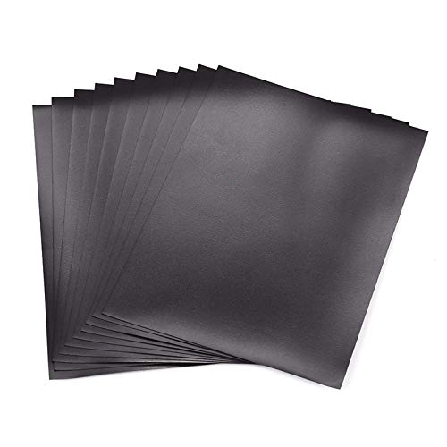 Briartw 10 Stück 23.6x17.4 cm große Magnetbögen für Stanzformen, Aufbewahrung, Basteln, Metallstanzformen, Scrapbooking, flexible Platzierung, 0.5 mm Dicke