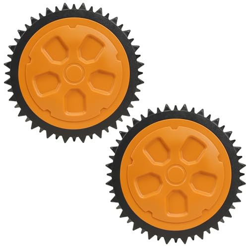 Mähroboter Räder Für Worx Landroid, Mähroboter Zubehör Für Worx Mähroboter Kompatibel mit Worx WR141E / WR142E / WR143E / WR165E / WR167E Mähroboter, für Rasen
