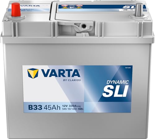 Varta 5451570333132 Autobatterien Blue Dynamic B33 12 V 45 mAh 330 A