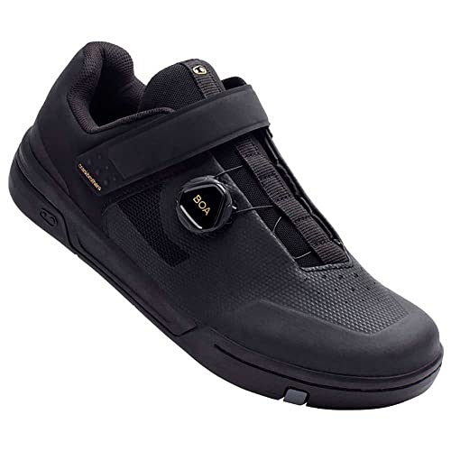 Crank Brothers Unisex Stamp Boa Fahrradschuhe, Schwarz Gold, 46 EU