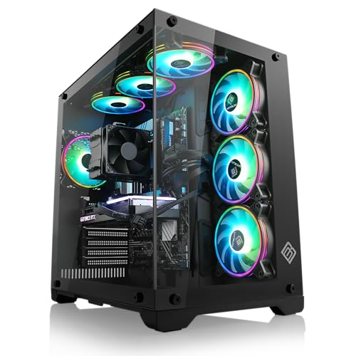 Gaming PC mit Windows 11 Home | AMD Ryzen 7 5700X 8x3.4GHz | GeForce RTX 3060 (12GB) | 1000GB M.2 NVMe | 32GB DDR4 RAM | WLAN, Computer für Zocker, Gamer Desktop Rechner zum Spielen | A10100