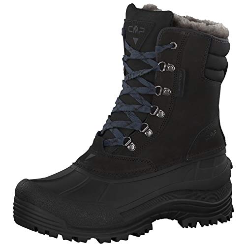 CMP Herren Kinos Snow Boots Wp Schneestiefel, Schwarz, 43 EU