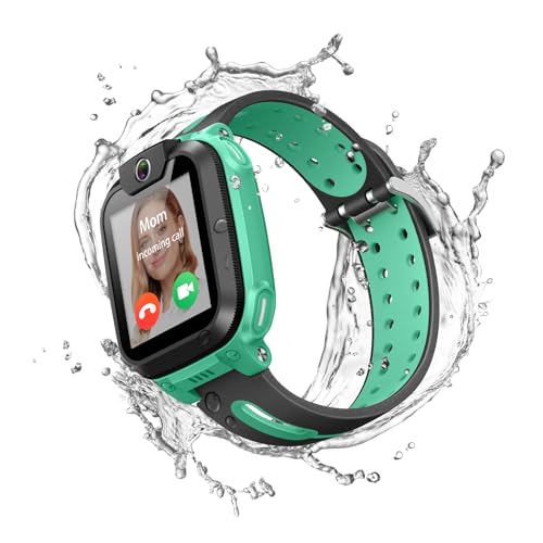 imoo Watch Phone Z1 Kinder-Smartwatch, 4G Kinder-Smartwatch-Telefon mit langanhaltendem Video-und Telefonanruf, Kinder-GPS-Uhr mit Echtzeit-Ortung und Wasserdichtigkeit IPX8 (Grün)