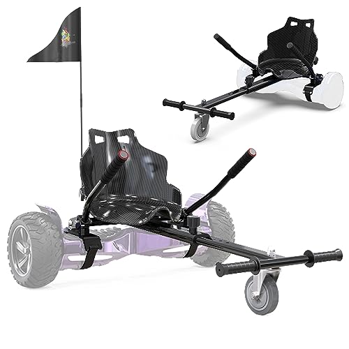 Hoverboard Seat, Go Kart Accessories for Hoverboards, Hoverboard with Seat Fits All 6.5'-10'…