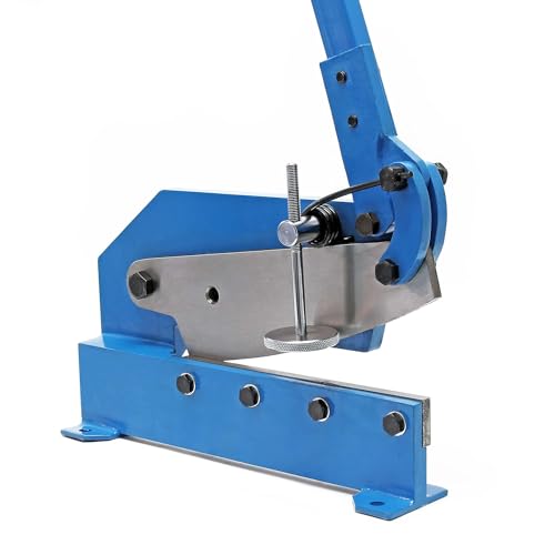 XPOtool Handhebelschere mit 250 mm Klingenlänge Blechschere manuell Schlagschere für 6 mm Bleche