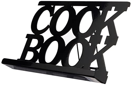 Cook Book Stabiler, Kochbuchständer für jede Küche (Schwarz ), cm