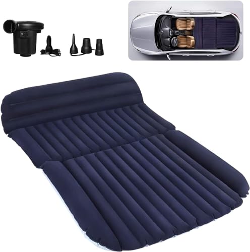 QDH Auto Matratze SUV Luftmatratzen Camping Aufblasbare Matratze Aufblasbares Bett für den Auto-Rücksitz-Dickere Luftbett für Reisen Camping Outdoor Aktivitäten