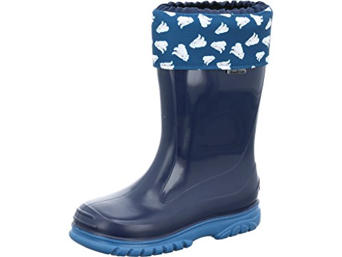 Romika Unisex-Kinder Eisbär Gummistiefel, Blau (Marine-Petrol 594)