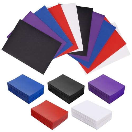 taonganui 500 Stück Weiche Sammelkartenhüllen 66 x 91 mm, Sammelkarten Hüllen, Card Sleeves Kartenhüllen Sportkarten Schutzhüllen, Kartenhüllen für Tauschkarten, MTG (50 Mat x 10 Pocket)