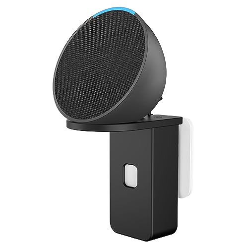 Cozycase Echo Pop Stecker Wandhalterung - Halter für Echo Dot 4. und 5. Generation (Schwarz)