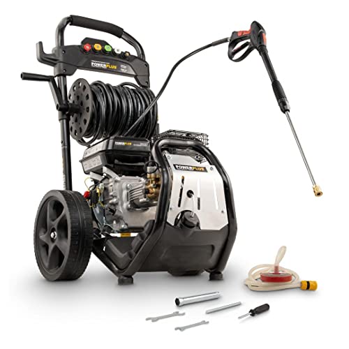 Powerplus POWXG9100 Profi Benzin Hochdruckreiniger 210cc Benzinmotor 270 bar Maximaldruck