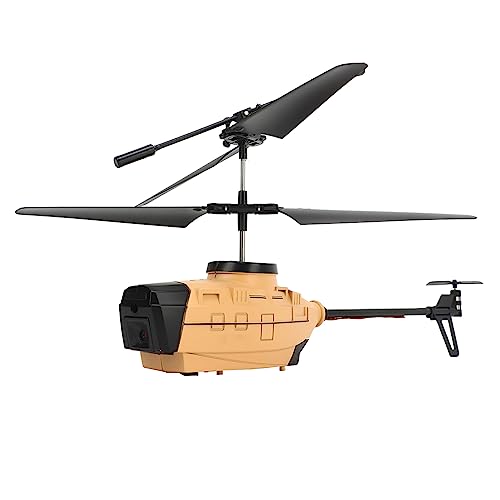 Tnfeeon Ferngesteuerter Hubschrauber, 4K-HD-Übertragung, Dual-Kamera, RC-Hubschrauber, Kunststoffgehäuse, 15 Minuten Im Freien (Dreifache Batterie)