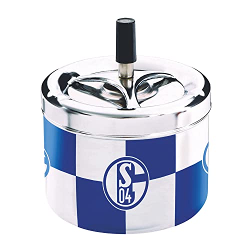 FC Schalke 04 Aschenbecher Drehaschenbecher ** Karo **