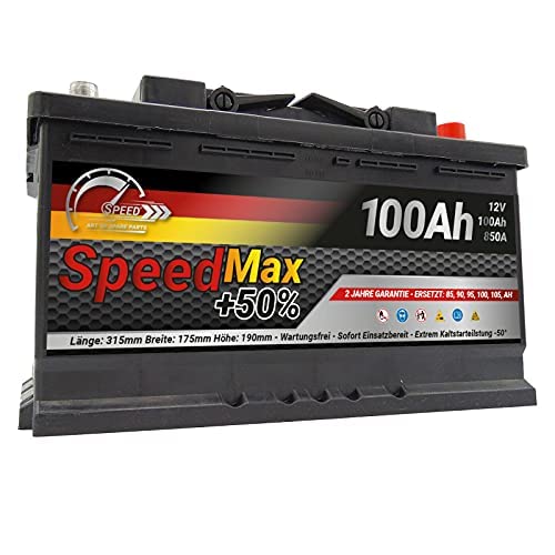 Speed Max autobatterie 100Ah L4 850A Starterbatterie