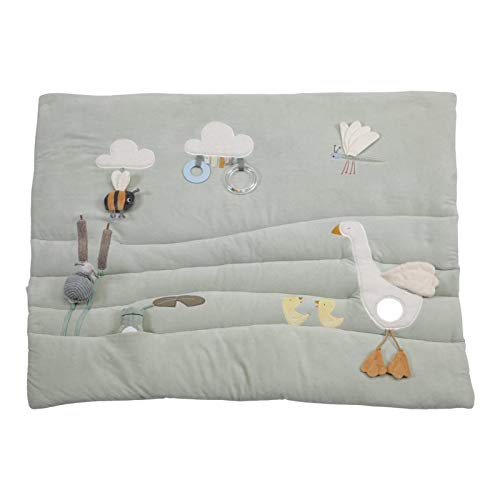 Little Dutch 8508 Activity Krabbeldecke Kleine Gans mint 80x100 cm