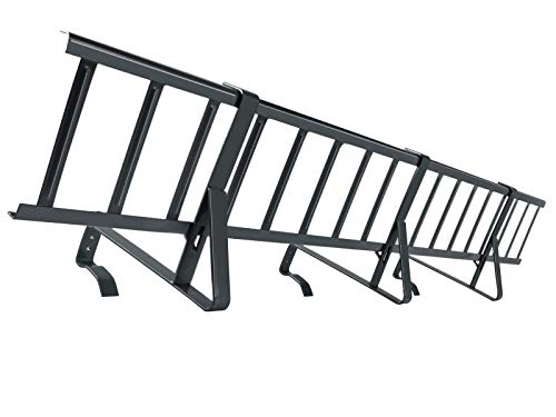 Komplettes Schneefanggitter Set 1,5 m Lang, mit 3 Halterungen für Dachsteine und Dachziegel zum Einhängen auf der Lattung (Gitterhöhe 20 cm, RAL 7016 Anthrazit)