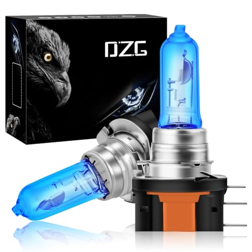 DZG - H15 Halogen Glühbirnen - 12V 15/55W Scheinwerfer Tagfahrlicht DRL Lampen 4300K, 2 Stück