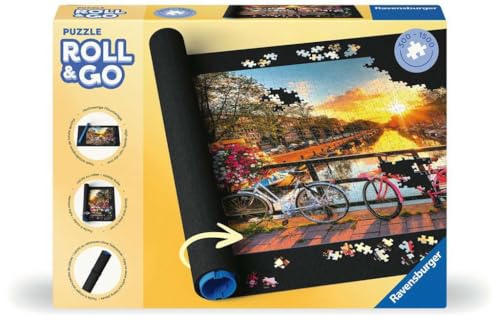 Ravensburger Roll your Puzzle - Puzzlematte für Puzzles mit bis zu 1000 Teilen, Puzzleunterlage zum Rollen, Praktisches Zubehör zur Aufbewahrung von Puzzles, tolles Weihnachtsgeschenk