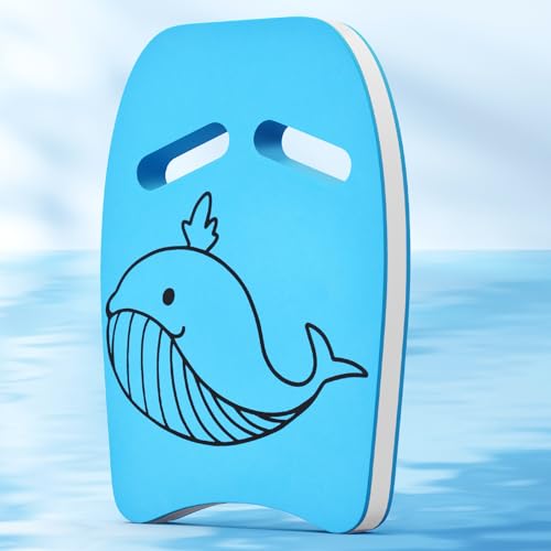 Flintronic Schwimmbrett Kinder, Schwimmen Kickboard Trainingsausrüstung, Schwimmbrett Kickboard mit Griffen und Cartoon Muster, Schwimmhilfe für Schwimmübungen für Kinder und Schwimmanfänger