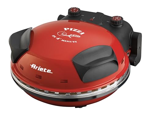 Ariete Pizzaofen Da Gennaro 1200 W Rot und Schwarz