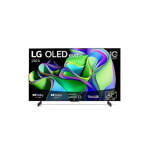 LG OLED42C37LA TV 106 cm (42 Zoll) OLED evo Fernseher (Smart TV, Filmmaker Mode, 120 Hz) [Modelljahr 2023]