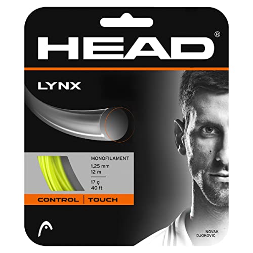 HEAD Unisex-Erwachsene Lynx Set Tennis-Saite, Yellow, 17