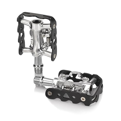 XLC Unisex – Erwachsene System-Pedal PD-S20, Schwarz, Silber, One Size