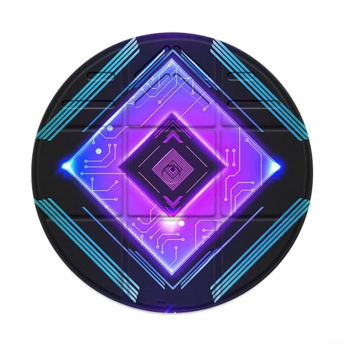 URPIZY Bodenmatte Für Meta Für Quest 3 - rutschfeste Faltbare Spielmatte, Verbesserte Spielerfahrung, Verschleißfest, Einfach Zu Reinigen, Kompatibel Mit VR-Brillen, 33X30x10cm(Purple)