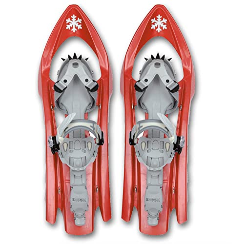 INOOK Freestep Schneeschuhe I Schneeschuhe mit Steighilfe I EU 35-47 I Schneeschuh Set mit praktischer Schneeschuhe Tragetasche I Individuell größenverstellbar und vielen patentierten Funktionen