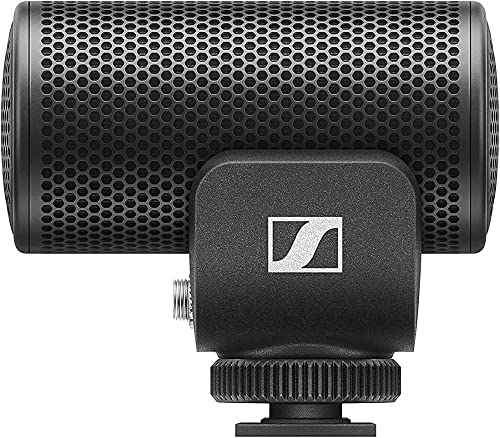 Sennheiser Professional MKE 200 Direktionales Kamera-Direktmikrofon mit 3,5 mm-TRS- und TRRS-Anschlüssen für DSLR, Kompaktkameras und Mobilgeräte, 508897, Schwarz