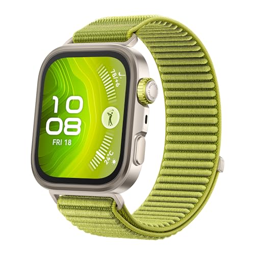 HUAWEI Watch FIT 4 Pro Smartwatch Damen Herren, Sports Fitness Tracker, GPS, 5ATM Wasserdicht, EKG, Bis zu 10 Tage Akku, Saphirglas, 30 Monate Garantie, Android™ & iOS Kompatibel, Grün