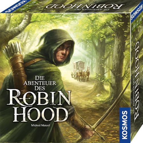 KOSMOS 680565 Die Abenteuer des Robin Hood, Nominiert zum Spiel des Jahres 2021, Kooperatives Abenteuer-Spiel für die ganze Familie, Gesellschaftsspiel für 2-4 Spieler ab 10 Jahren