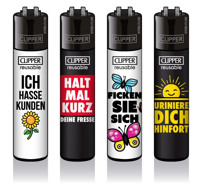 Clipper® - Slogan #39 - 4er Set - inkl. exkl. CKS Filtertip