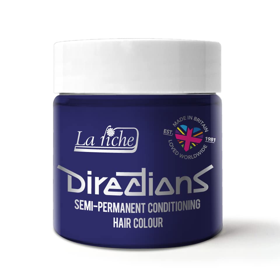 La Riche Directions Semi-Permanent Hair Color 100ml Tub - Midnight Blue