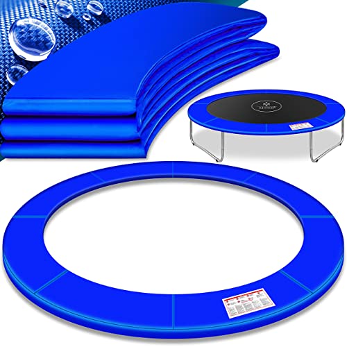 KESSER® - Trampolin Randabdeckung Ø 305 cm, 30cm breit 100% UV-beständig reißfest Federabdeckung Farbe: Blau