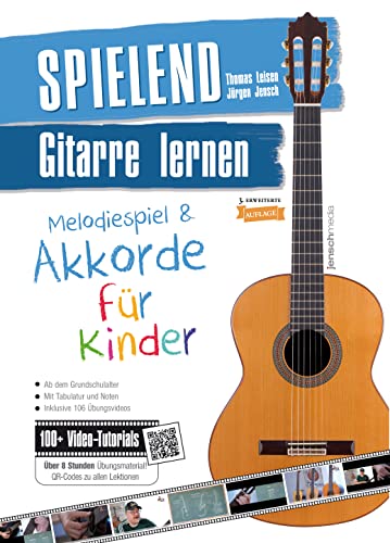 Spielend Gitarre lernen für Kinder: Melodiespiel & Akkorde