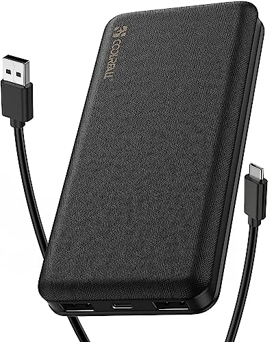 CoolReall Powerbank 20000 mAh, Handlicher Externer Akku mit USB C (Eingang & Ausgang) und 2 USB Ausgängen, Tragbares Ladegerät mit Großer Kapazität für iPhone, Samsung, Xiaomi, Huawei, iPad