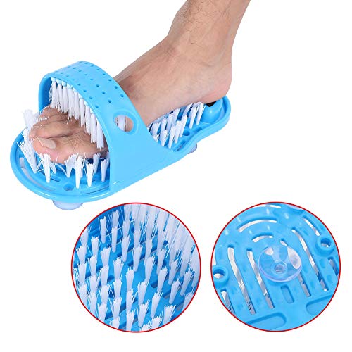 Badeschuhe Fußwaschbürste, Fußreinigungsmassage, Hausschuhe Peeling Bürste Massage Hausschuhe Fußmassageschuhe Shiatsu Für Männer und Frauen