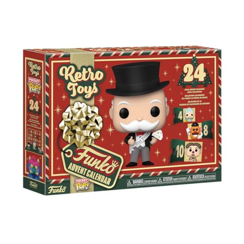 Funko Advent Calendar: Hasbro 2024-24 Tage der Überraschung - Vinyl-Minifigur Zum Sammelns - Mystery Box - Geschenkidee - Feiertage zu Weihnachten Für Mädchen, Jungen und Kinder