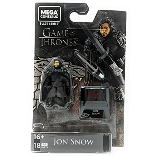 Mega Construx Black Series Game of Thrones Jon Snow Figur, GVR75