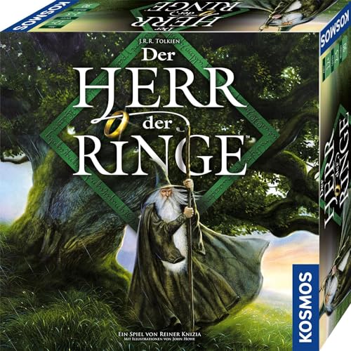 KOSMOS 680473 Der Herr der Ringe, EIN heldenhaftes Abenteuer erwartet euch, kooperatives Fantasy-Brettspiel für 2 bis 5 Spieler ab 12 Jahre, Gesellschaftsspiel